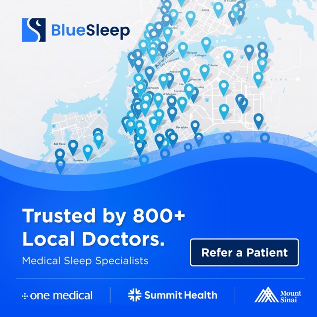 BlueSleep - Sleep Health and Wellness Facebook ad