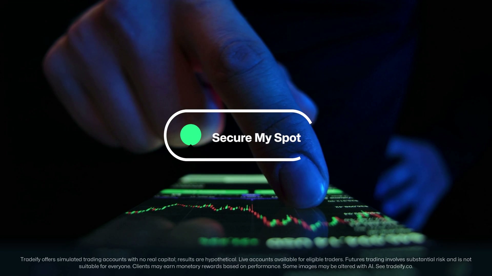 Tradeify Facebook ad: The journey starts now!