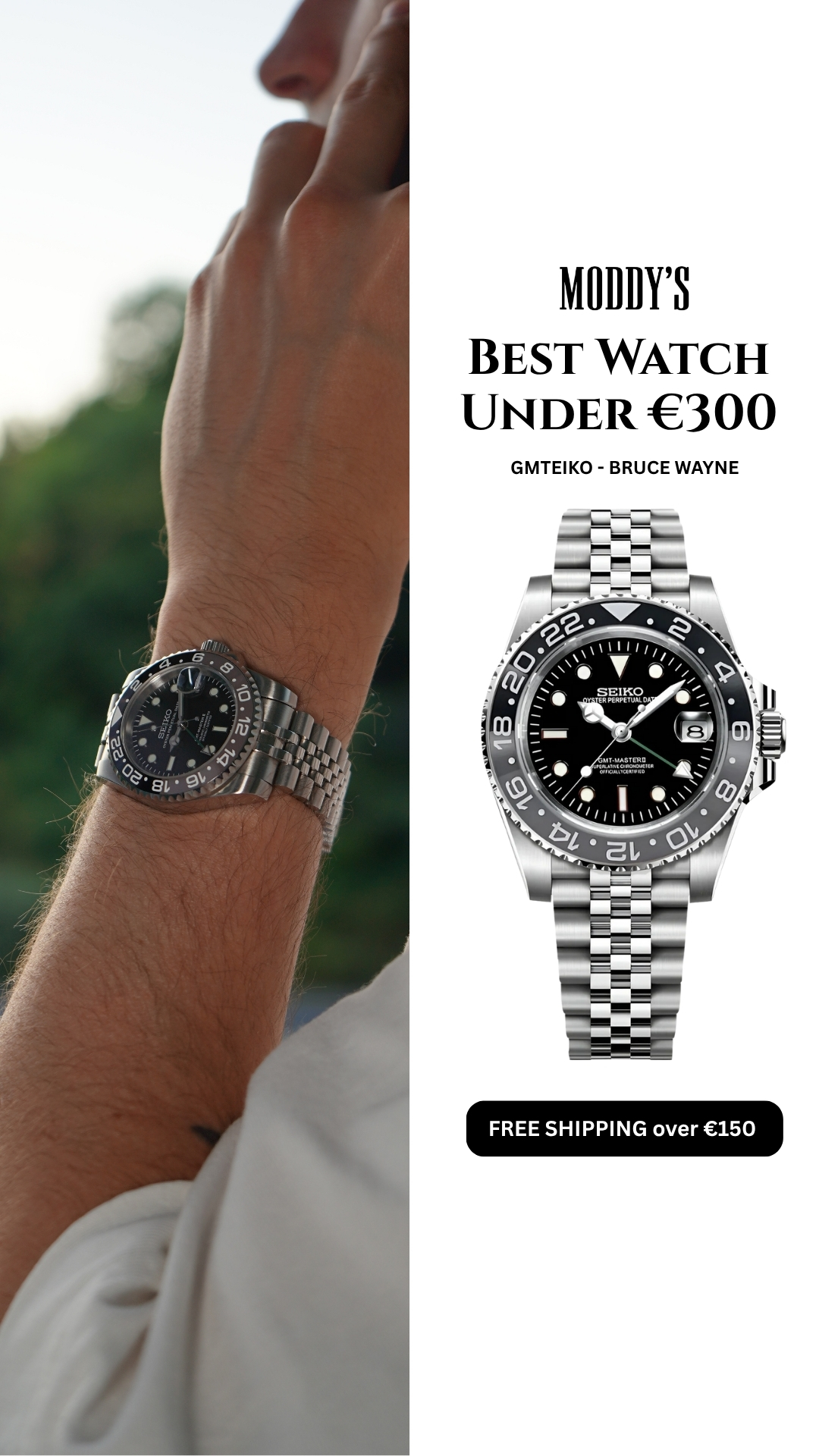 Moddys Custom Watches Facebook ad