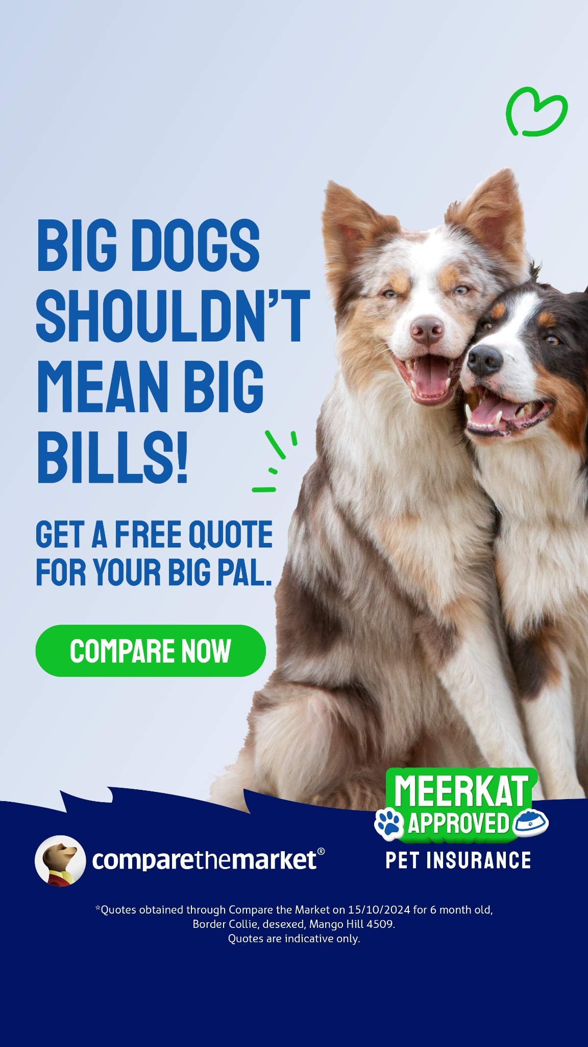 Compare the Market AU Facebook ad