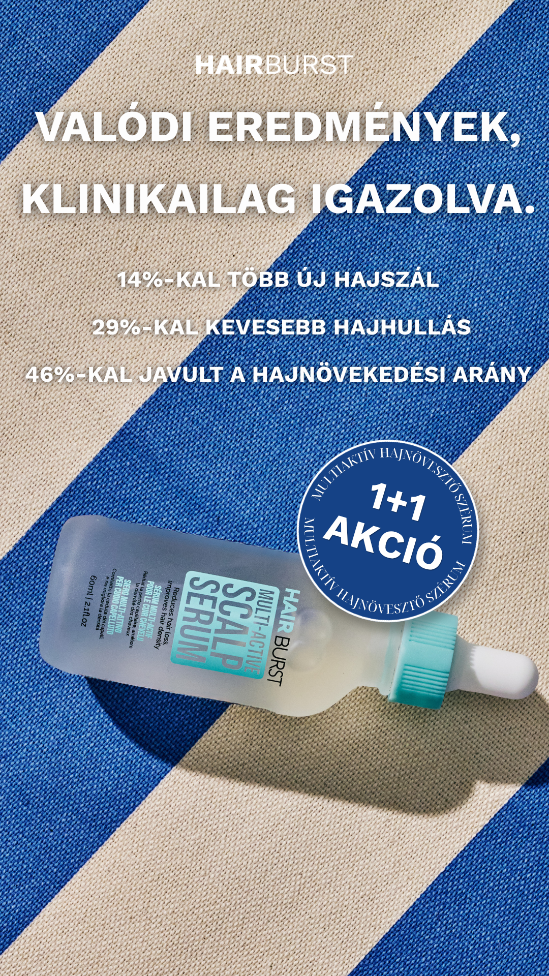 Hairburst Hungary Facebook ad