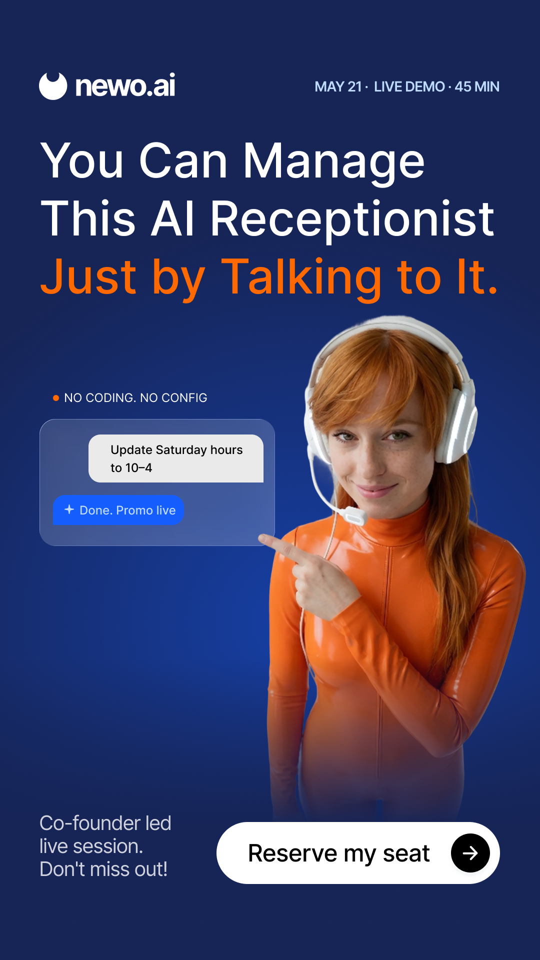 Newo.ai Facebook ad