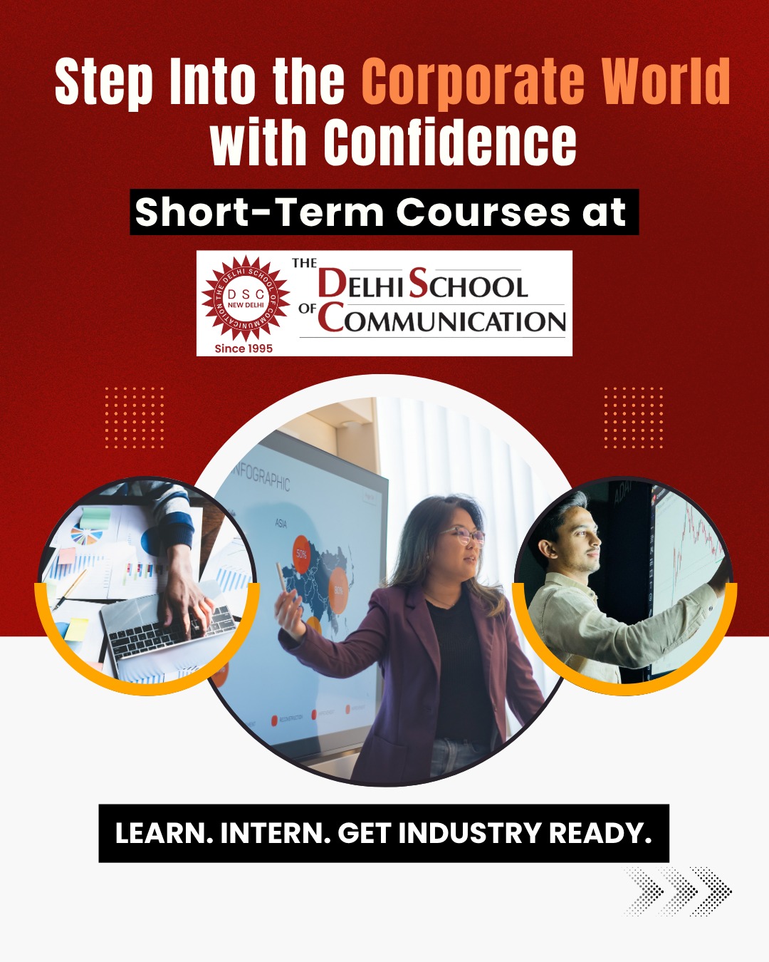 The Delhi School of Communication Facebook ad
