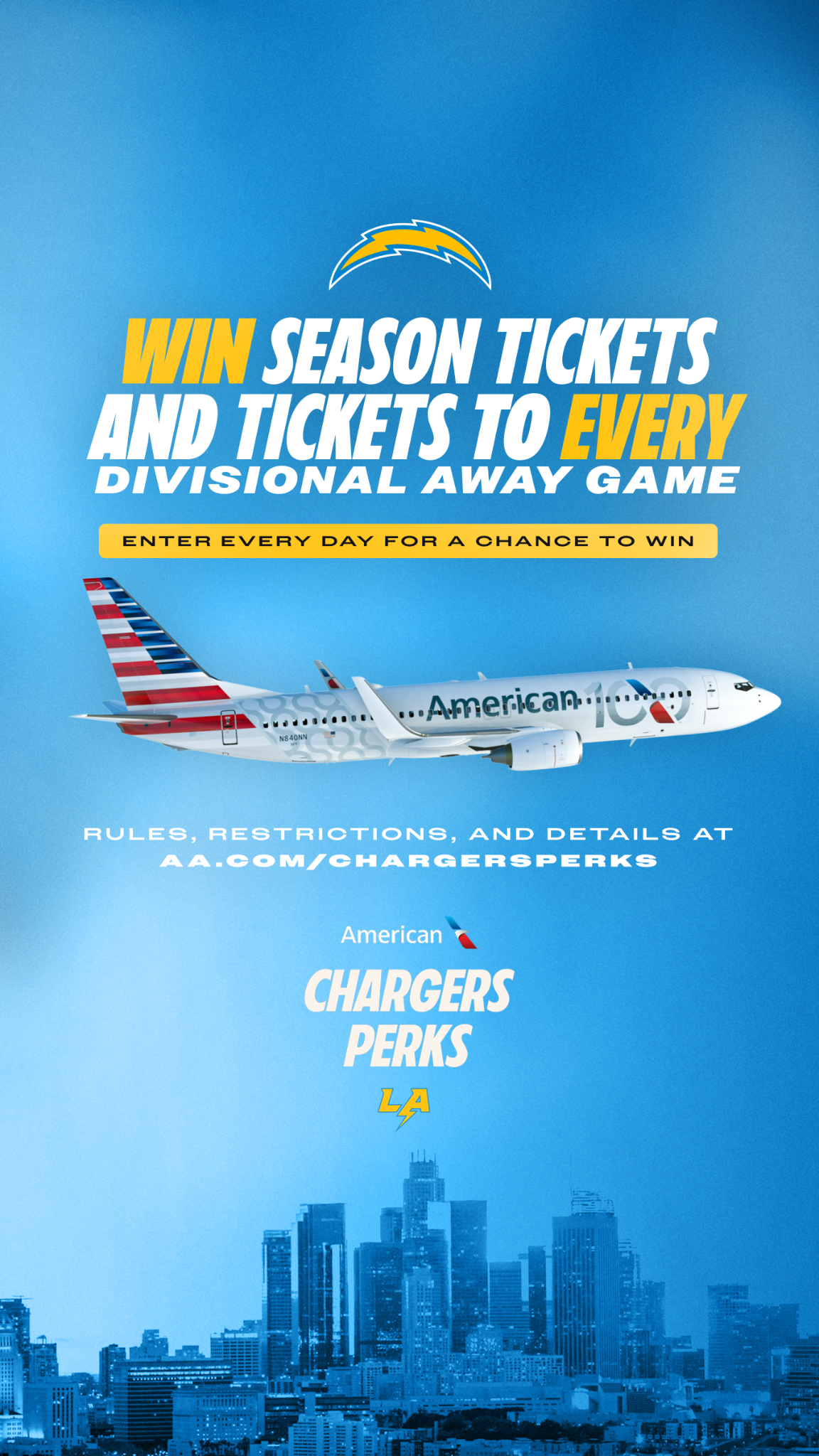 Los Angeles Chargers Facebook ad from Jun 12, 2026