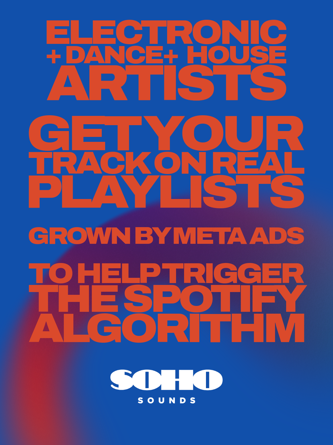 Soho Sounds Facebook ad