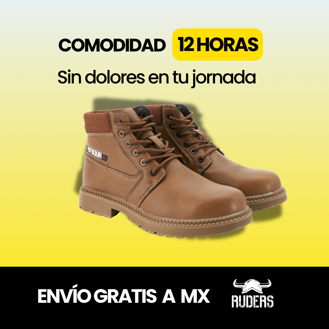 Ruders Facebook ad: Calzado de Seguridad Comodo y Ligero