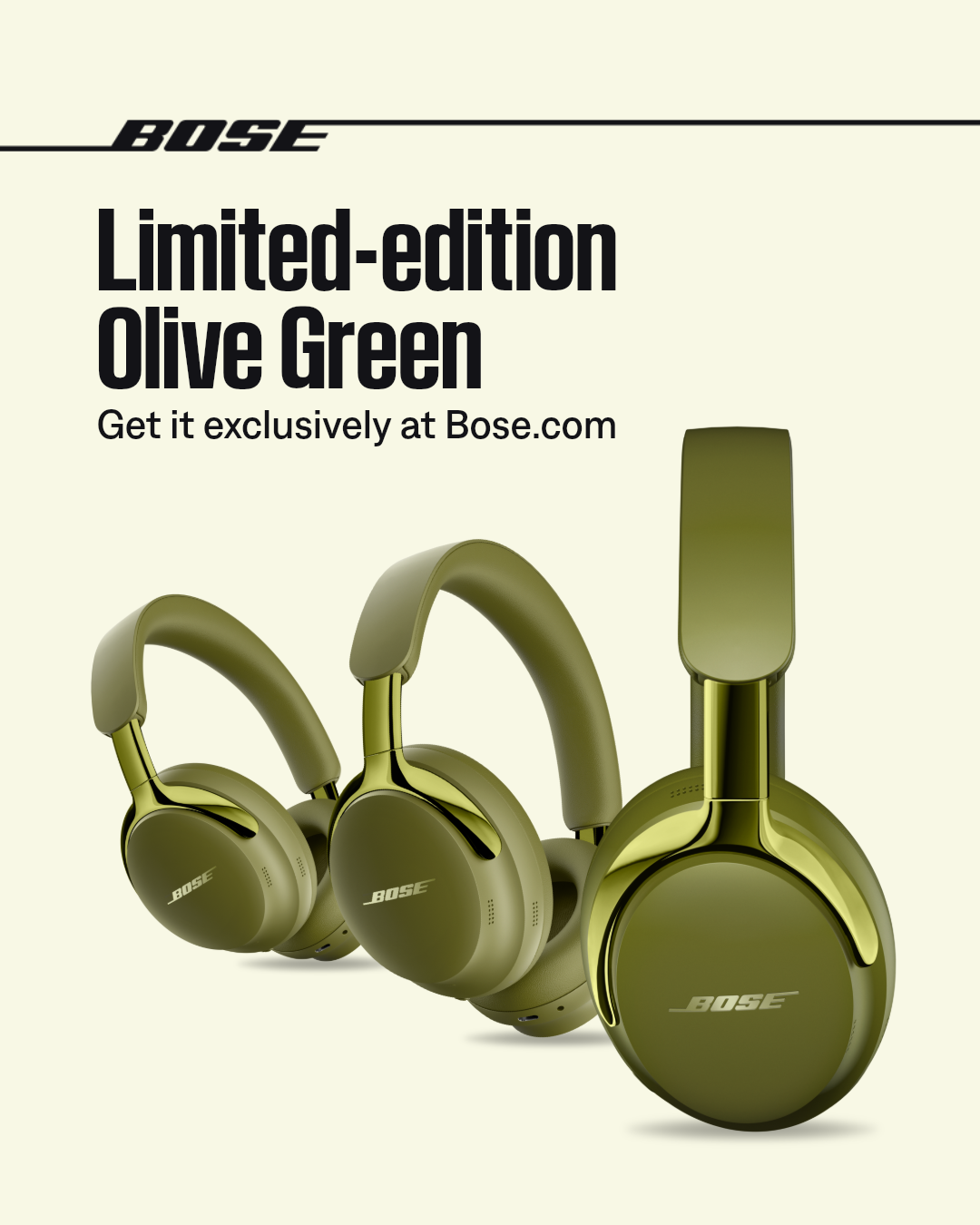 Bose Facebook ad
