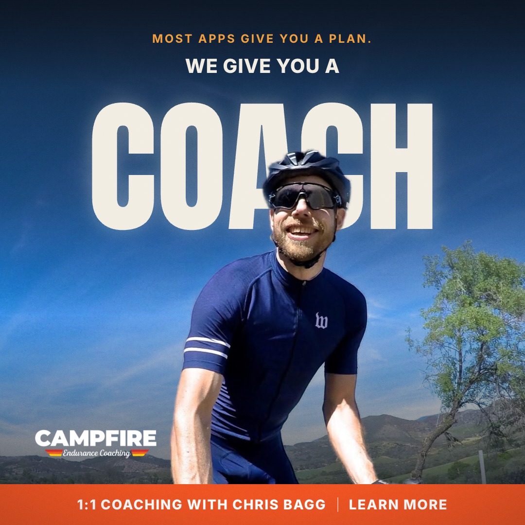 Campfire Endurance Coaching Facebook ad: The Coach You Keep