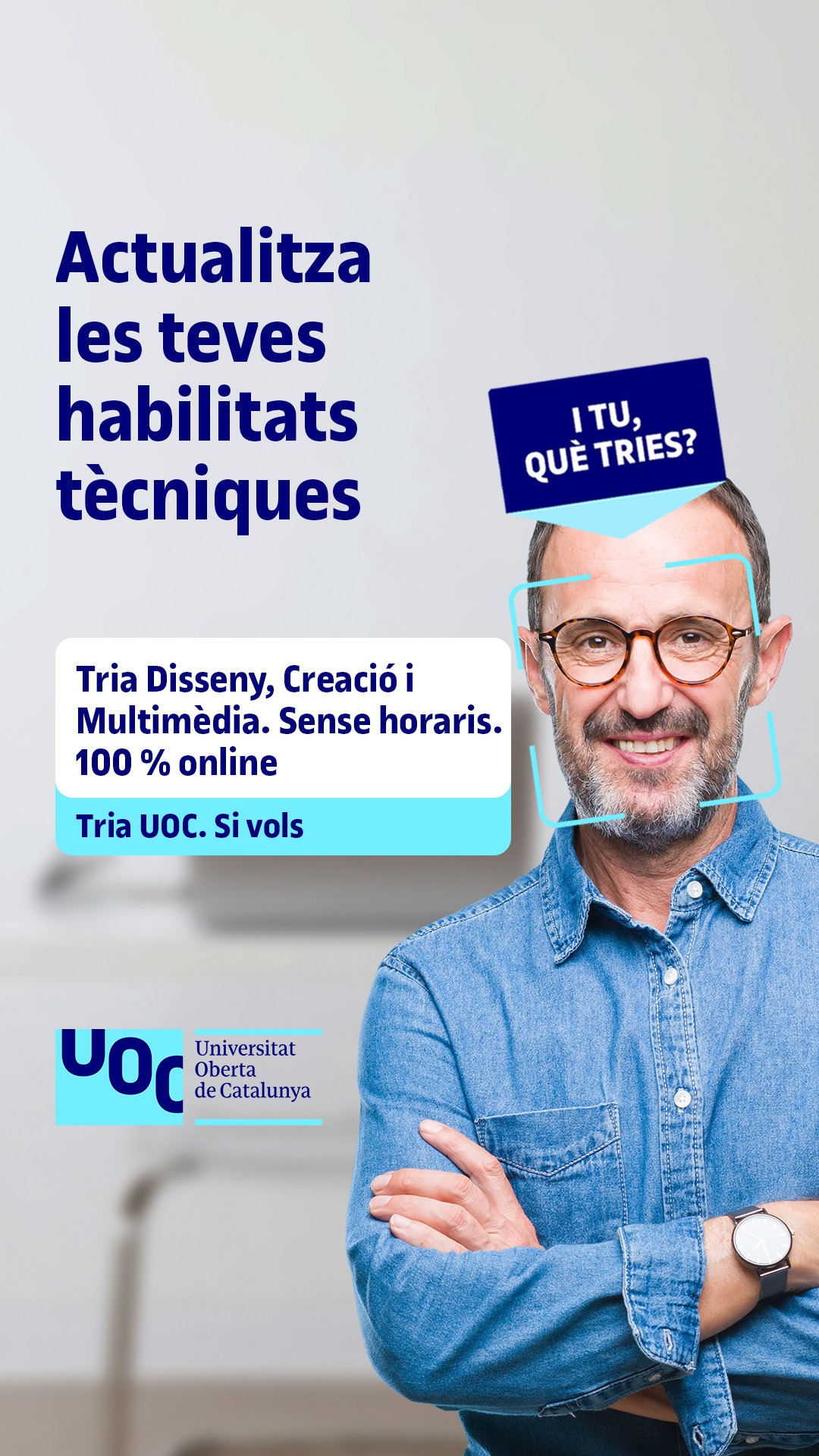 Universitat Oberta de Catalunya (UOC) Facebook ad