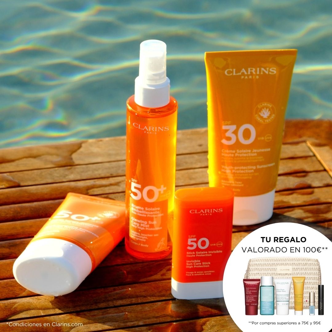 Clarins Facebook ad