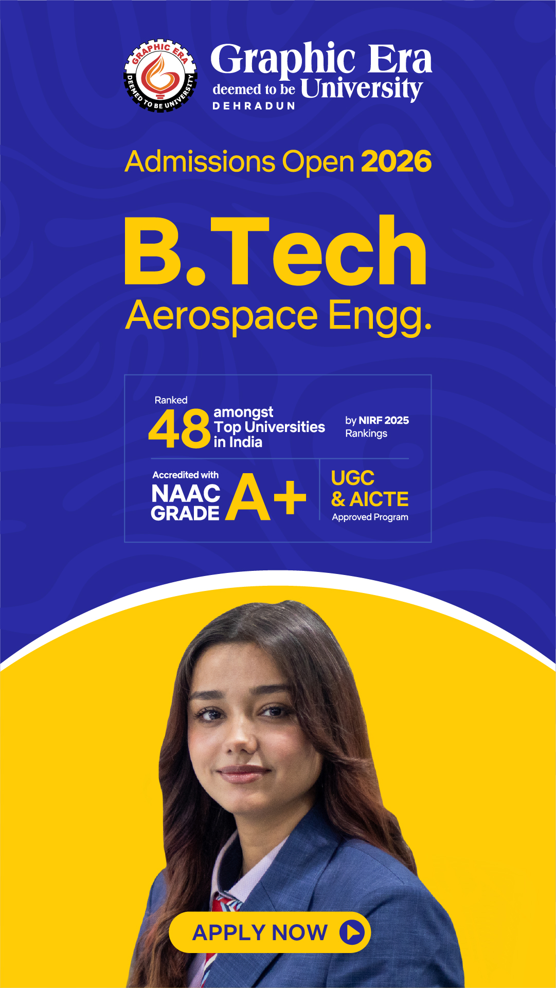 Graphic Era Deemed to be University Facebook ad