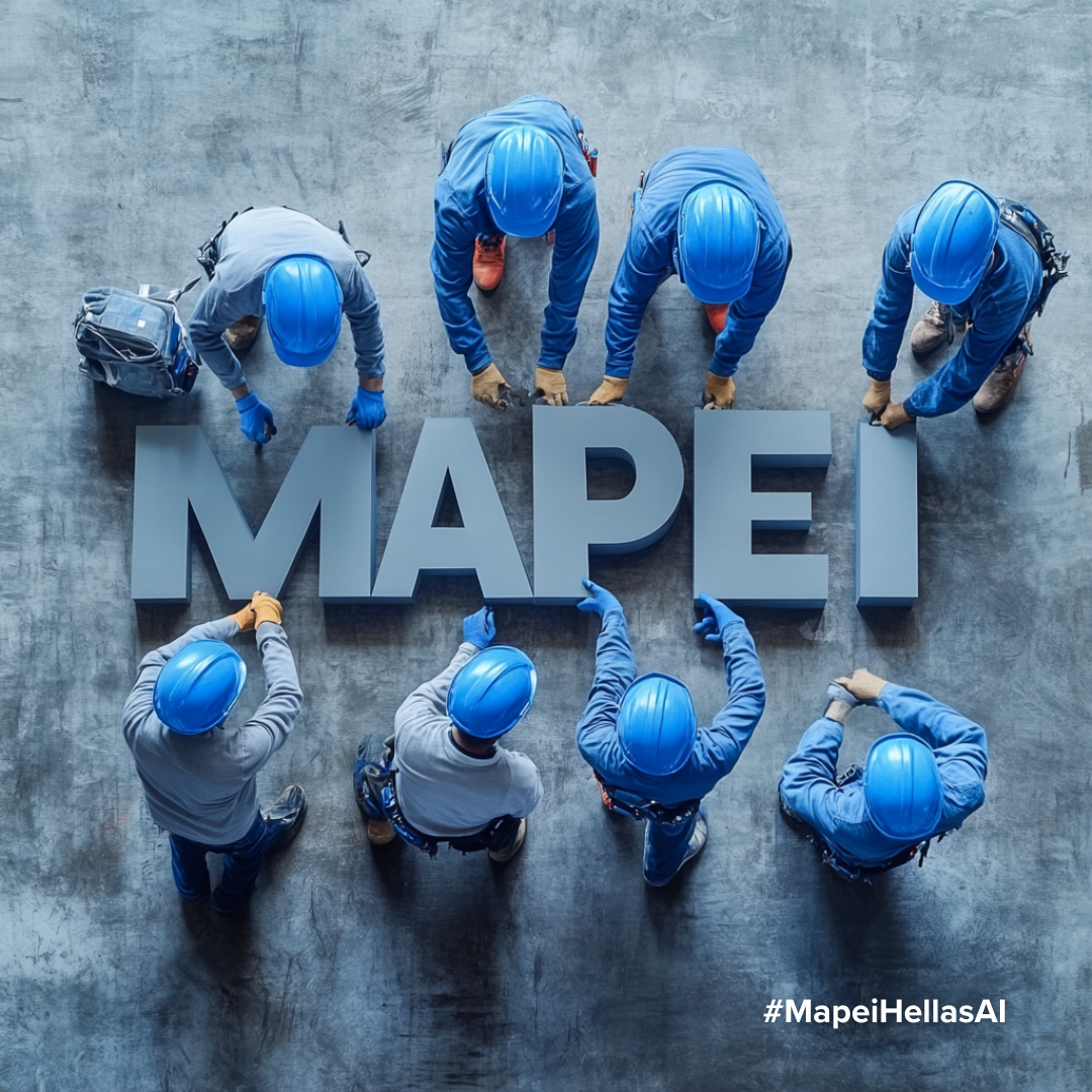 Mapei Hellas Facebook ad: Χτίζουμε τον κόσμο από το 1937