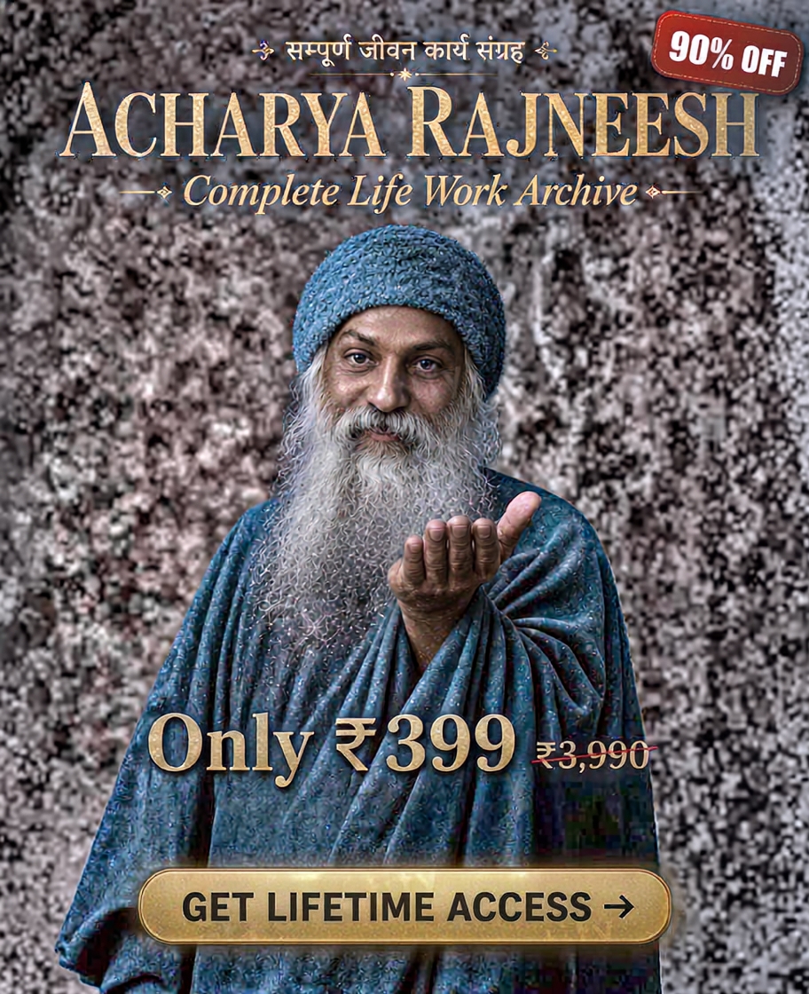 Courseleoworld Facebook ad: Complete Acharya Rajneesh Archive, Lifetime Access ₹399