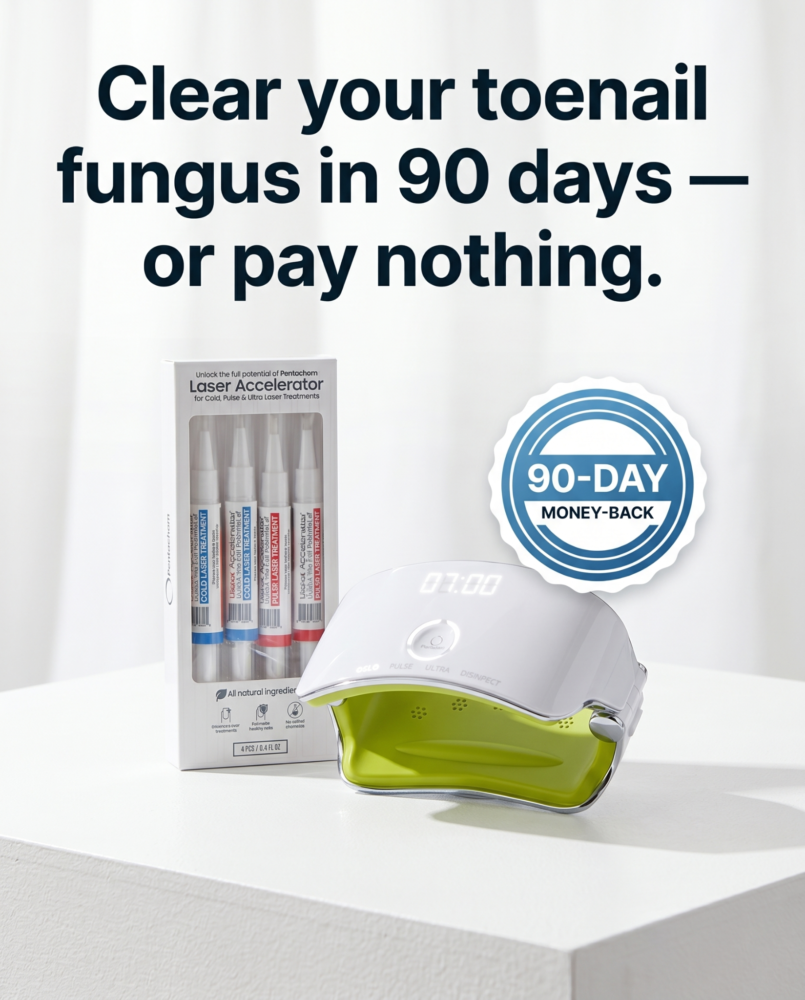 Dermachom Facebook ad: No Pills. No Prescription. No Liver Risk.
