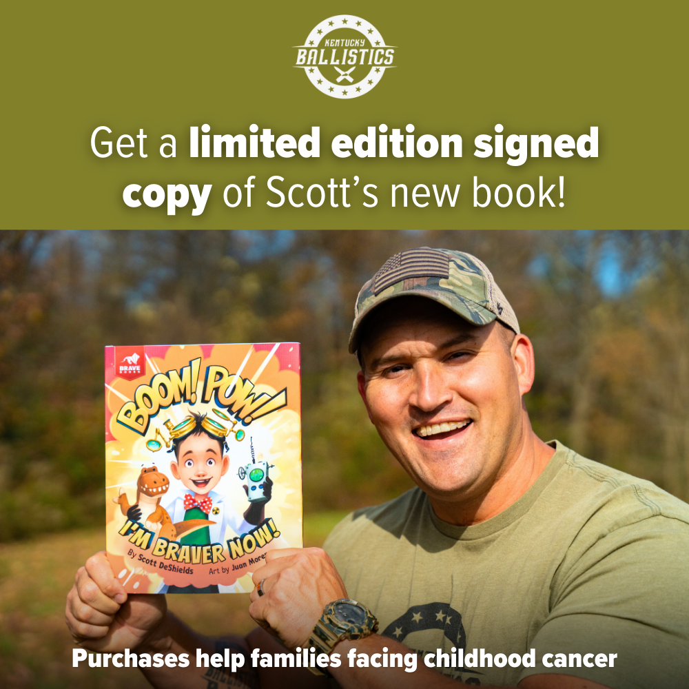 Kentucky Ballistics Facebook ad: Grab a Copy of My Brand New Kids’ Book