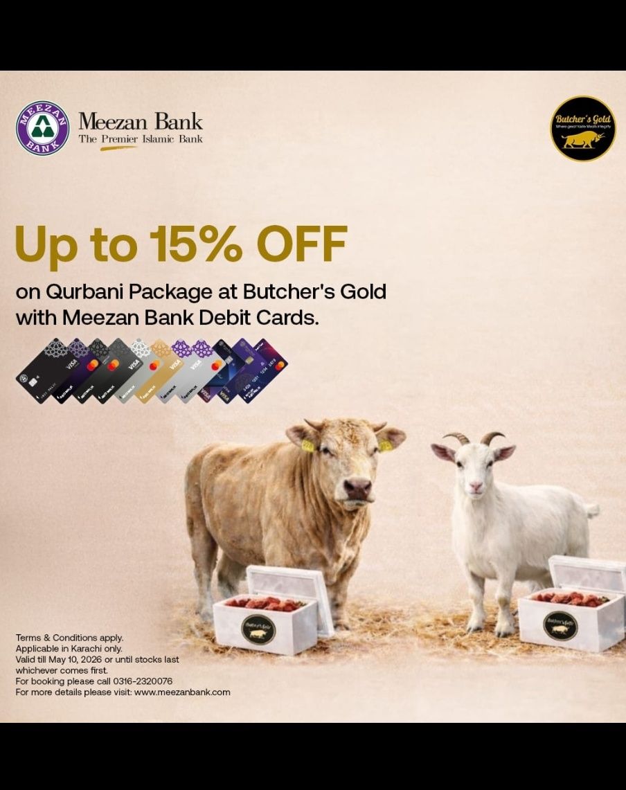 Butcher's Gold Facebook ad: Stress-Free Qurbani