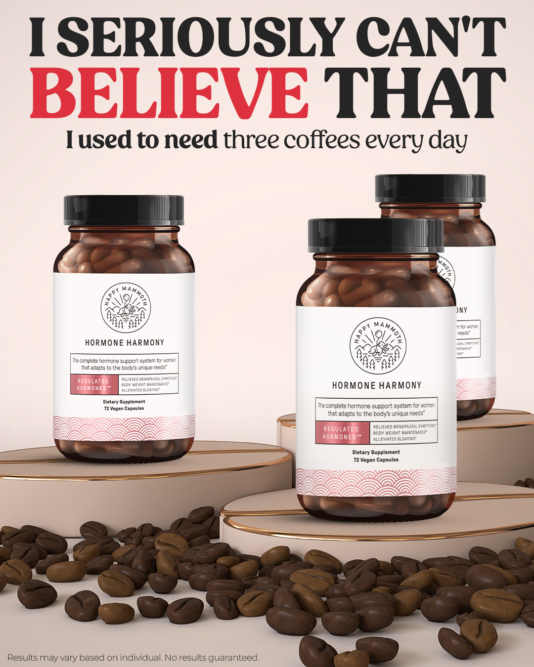 Midlife Wellness Club Facebook ad: It’s been years since I’ve felt and looked this good…