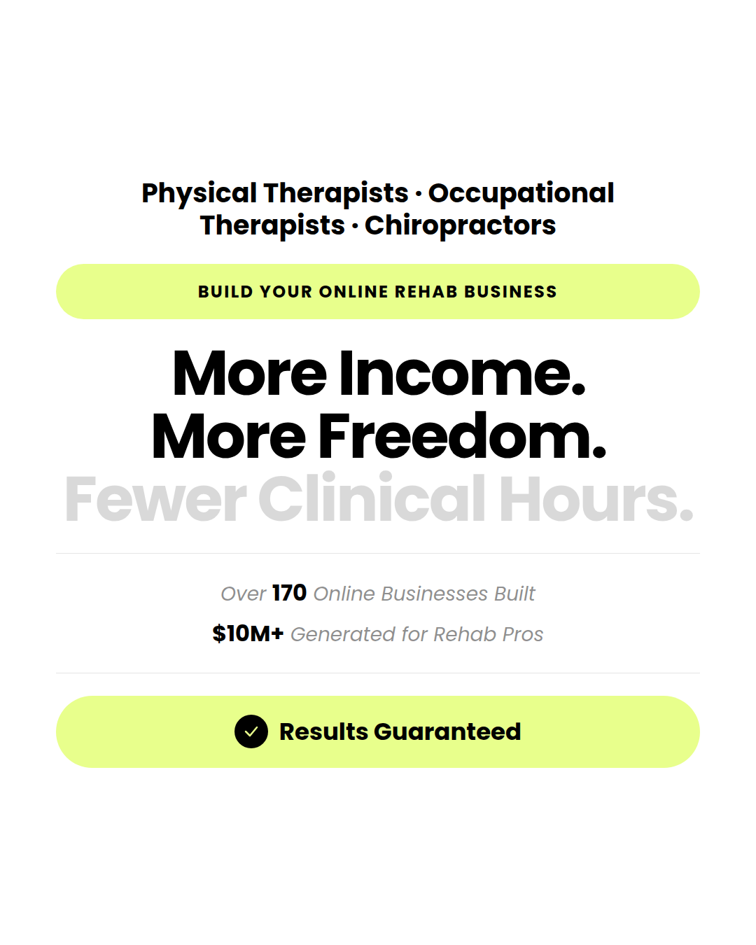 Dr. Dale Bartek PT, DPT Facebook ad