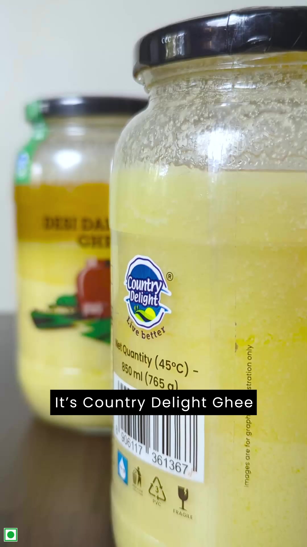 Country Delight Facebook ad: Quality you can taste