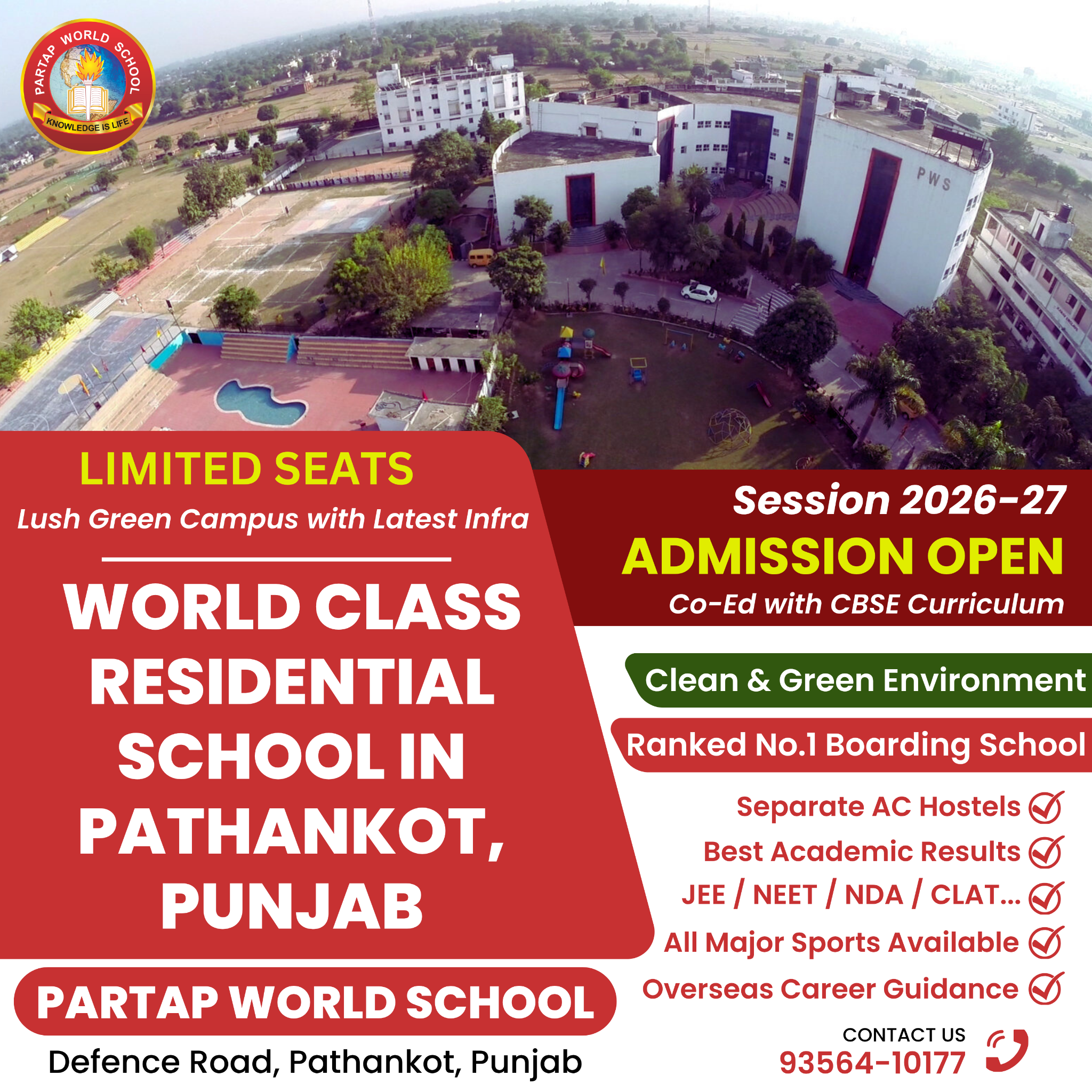Partap World School Facebook ad