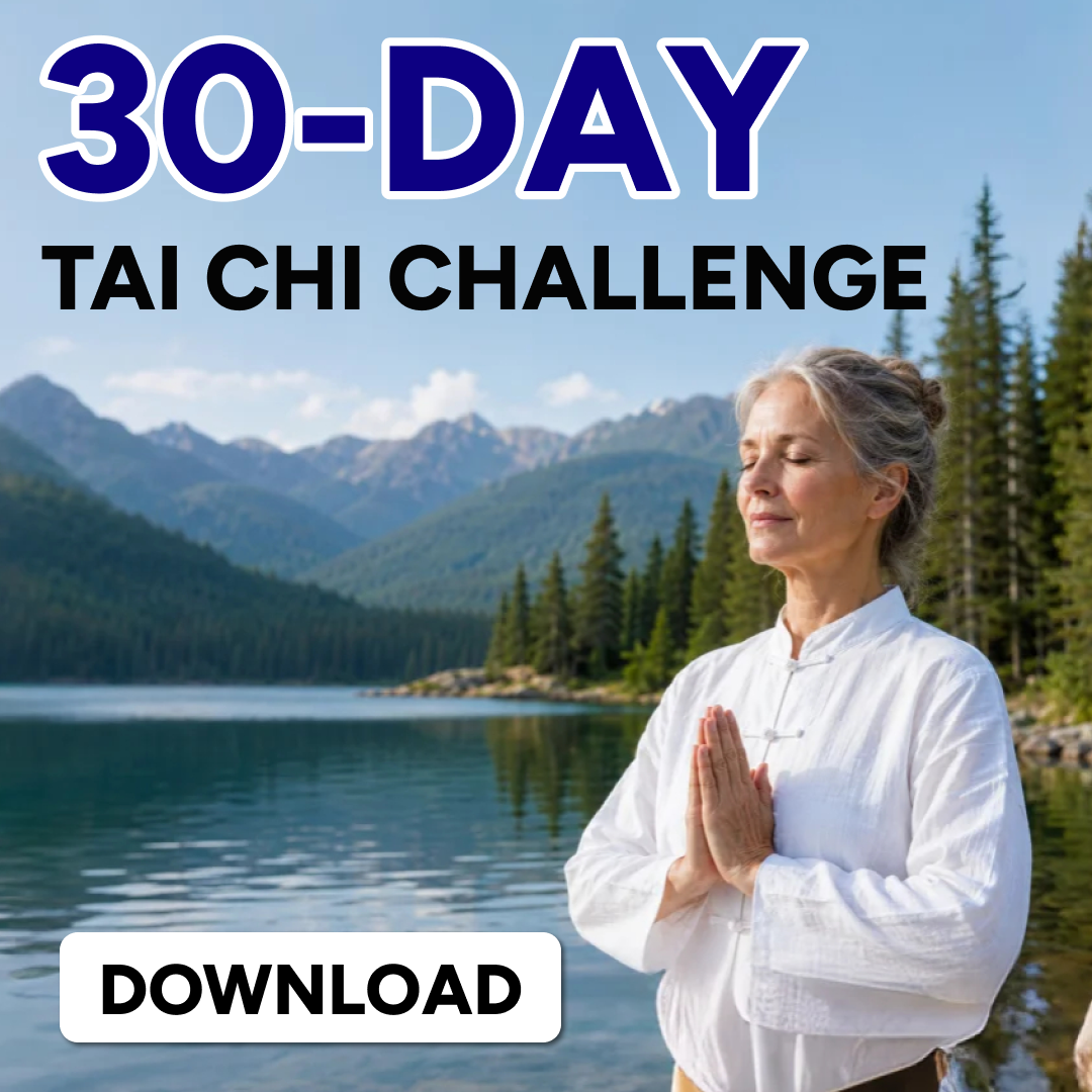 Tai Chi for Beginners at Home Facebook ad: Start your morning with Tai Chi and feel more balanced