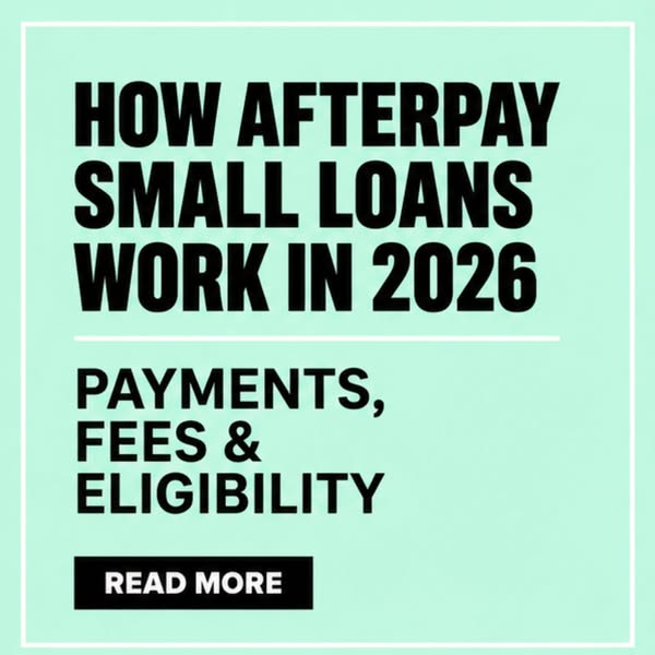 Easy Info Facebook ad: Afterpay Small Loans 2026: Options, Eligibility & Guide