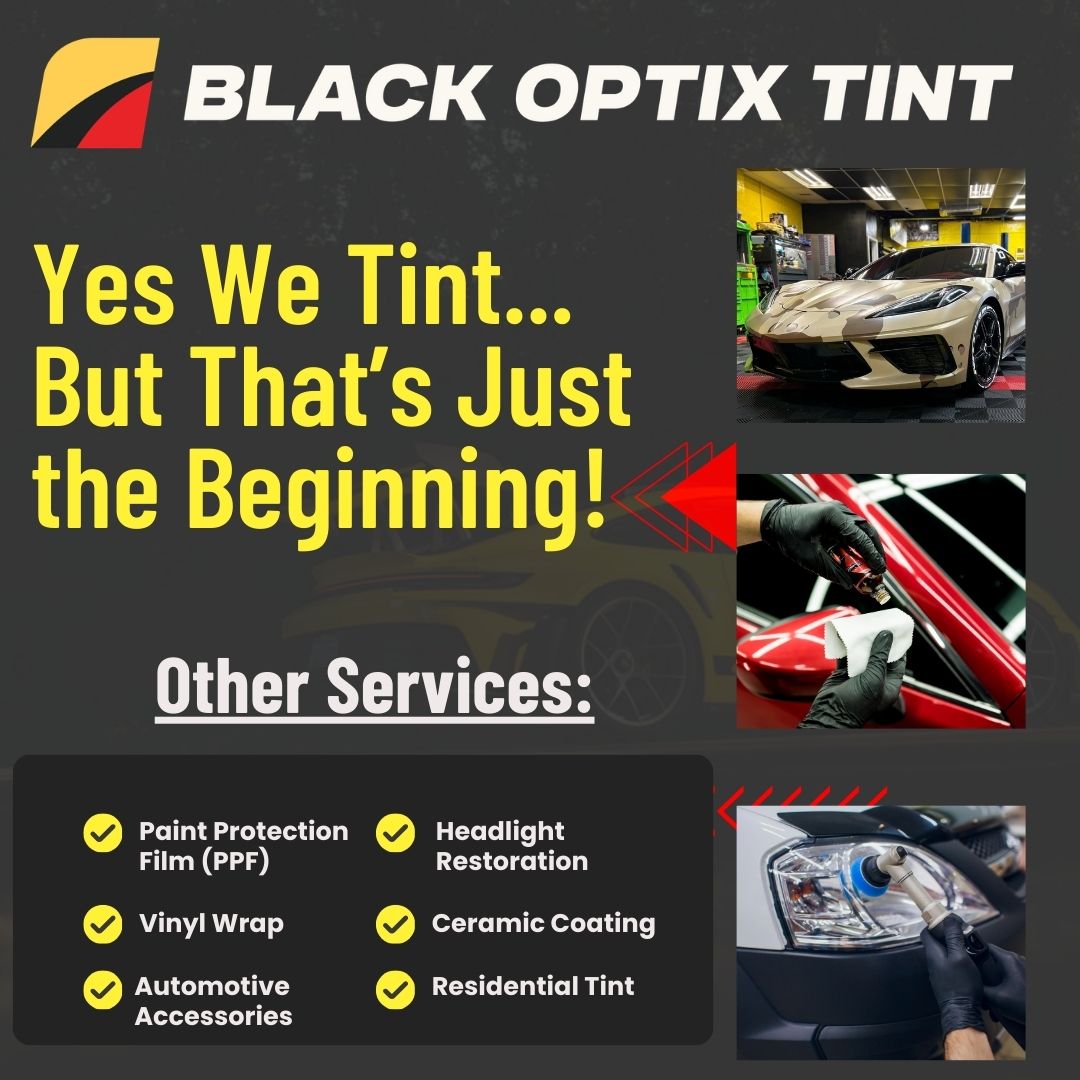 Black Optix Tint - Murrells Inlet, SC Facebook ad: Need a quote? Click here!