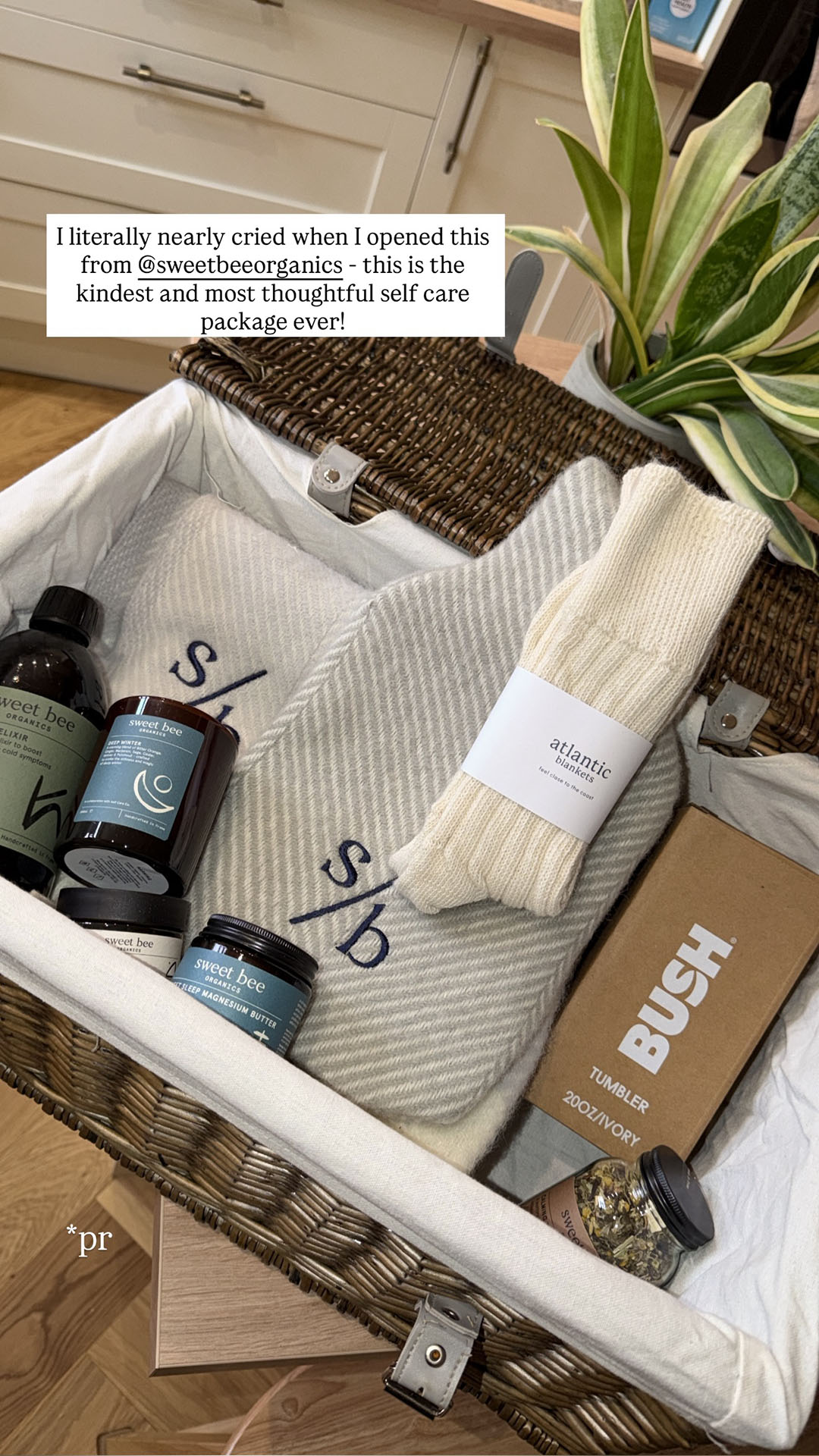 Sweet Bee Organics Facebook ad