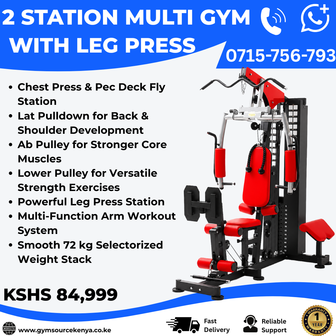 Gym source Kenya Ltd Facebook ad: GREAT OFFERS ON FITNESS & GYM EQUIPMENT!