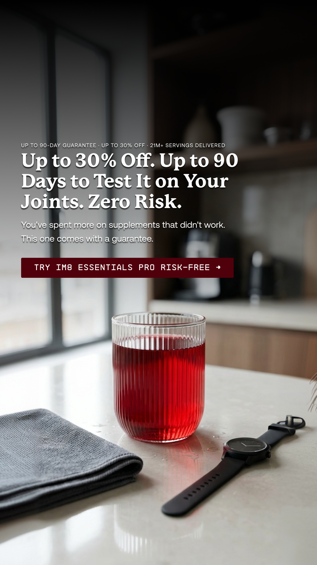 IM8 Health Facebook ad