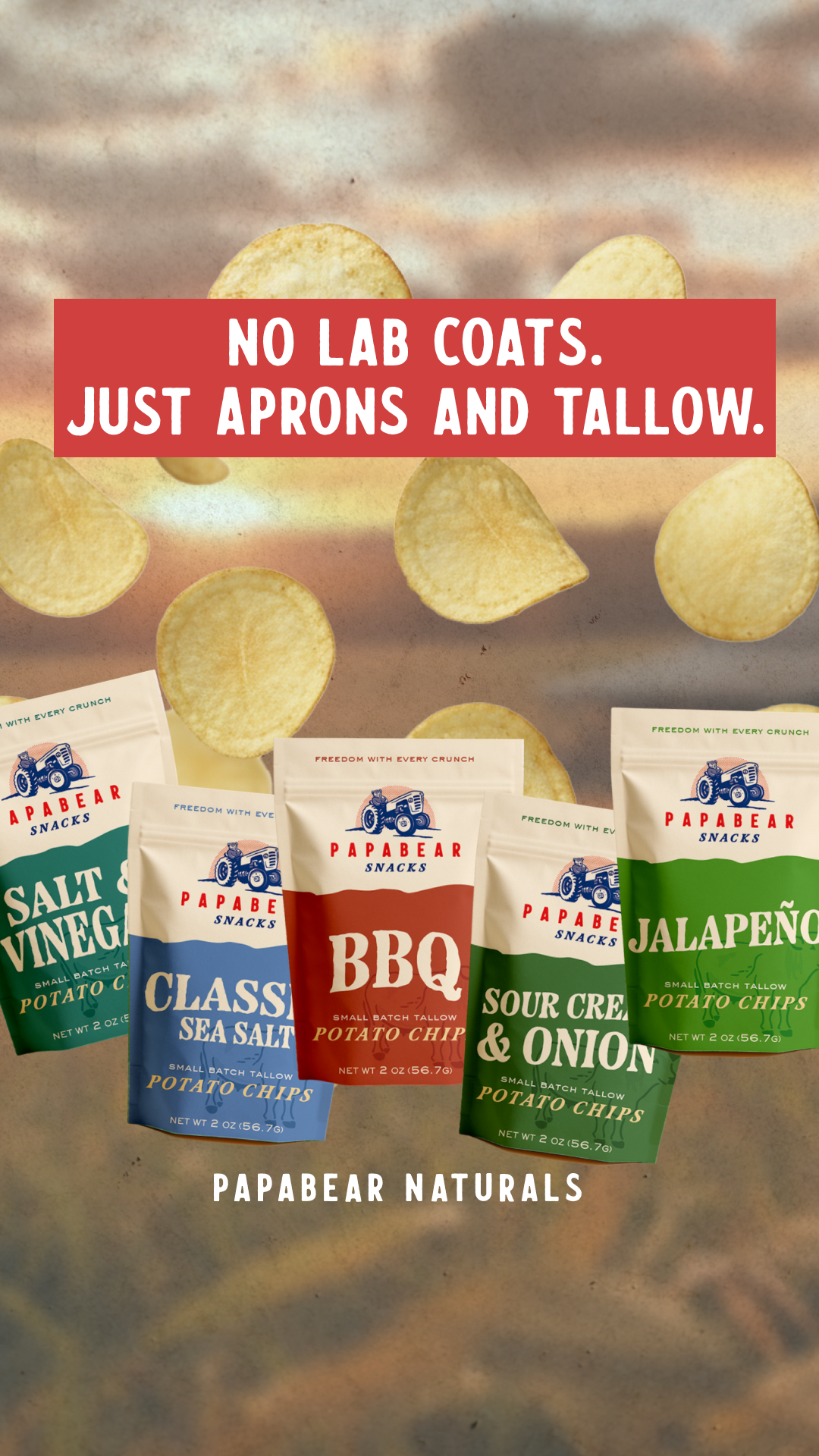 Papabear Naturals Facebook ad