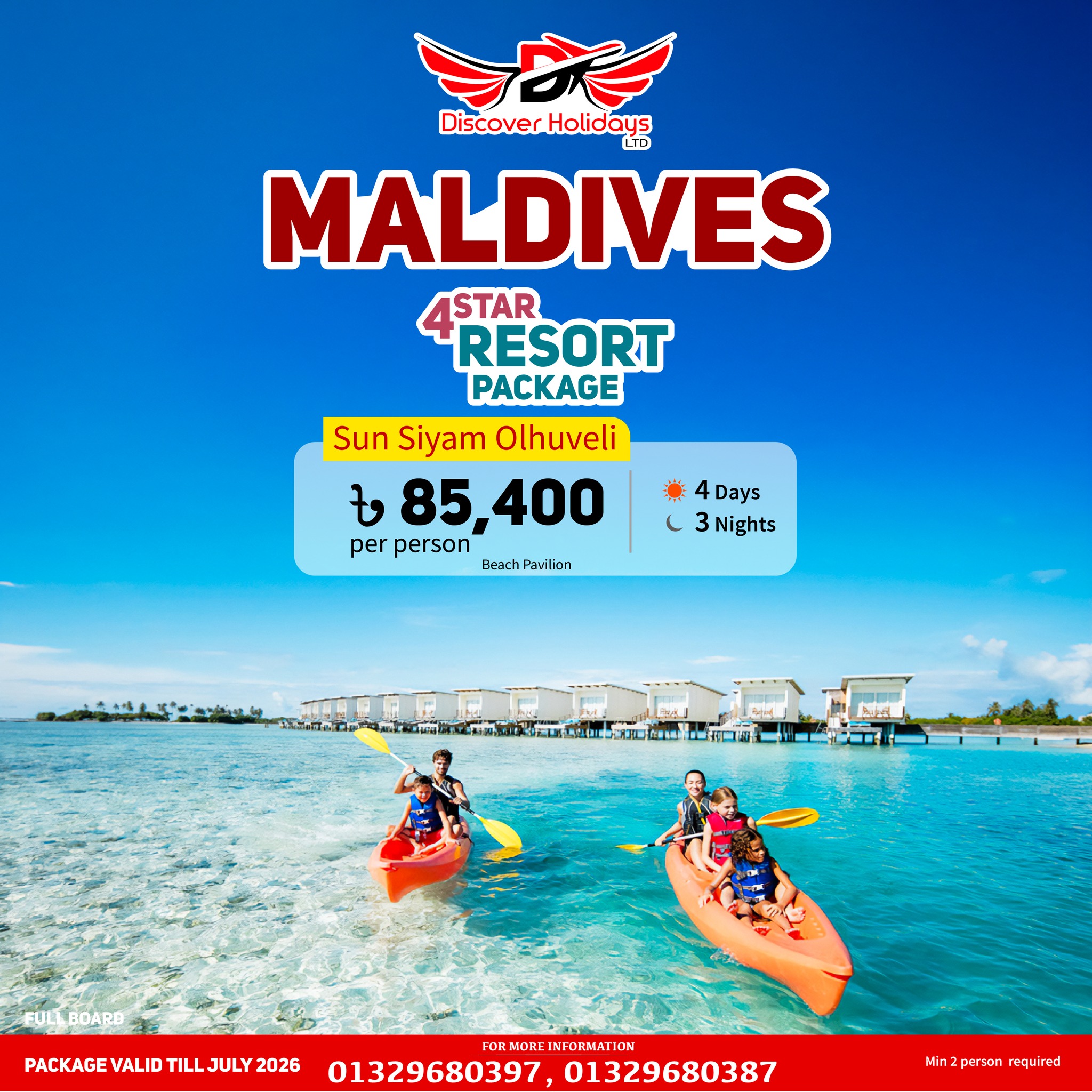 Discover Holidays LTD Facebook ad