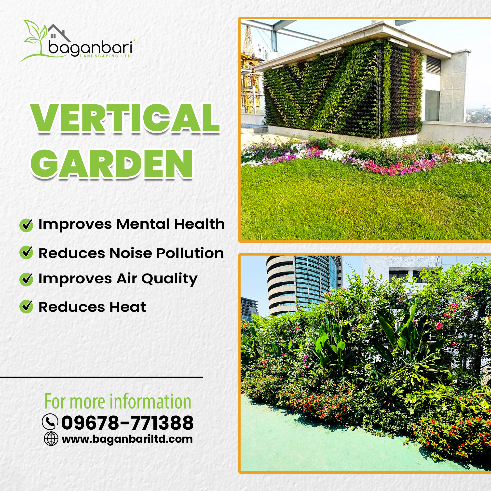 Baganbari Landscaping Ltd. Facebook ad