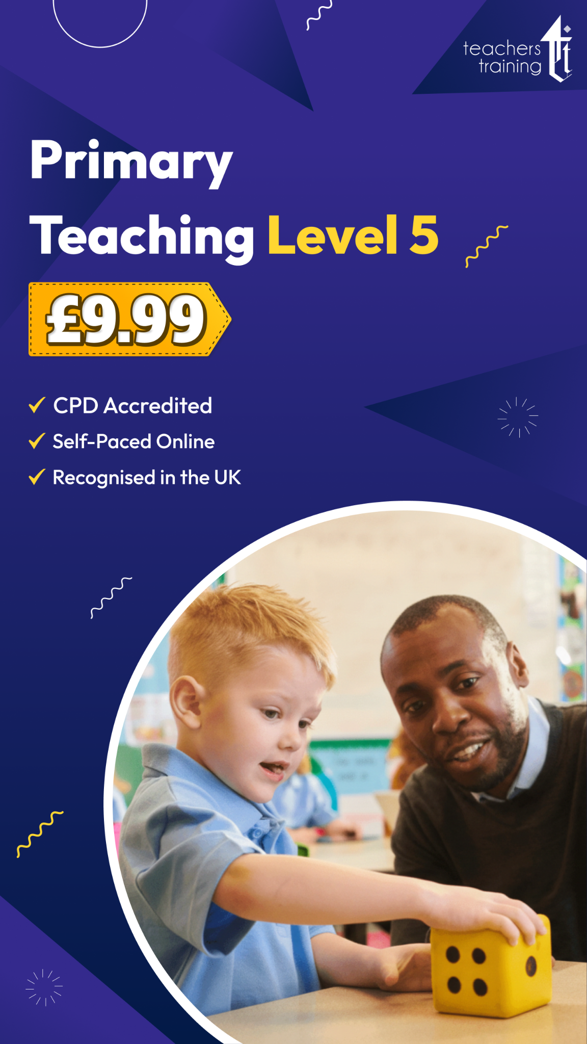 The Teachers Training Facebook ad