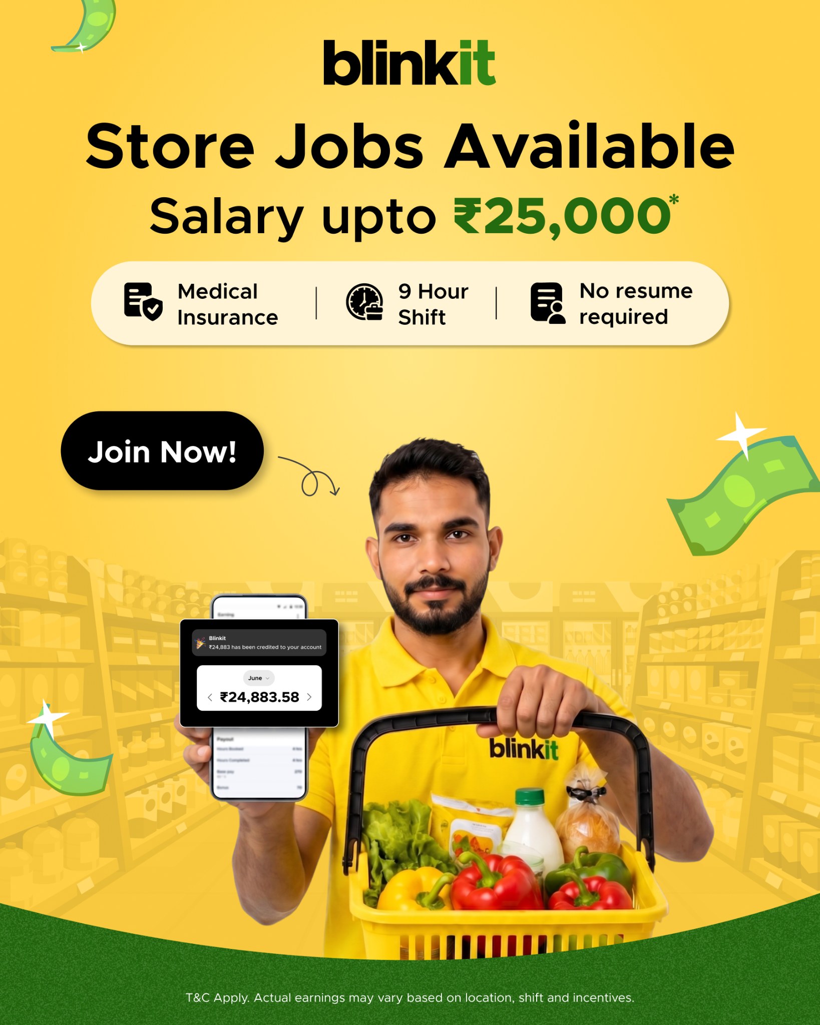 BlinkitStores Facebook ad