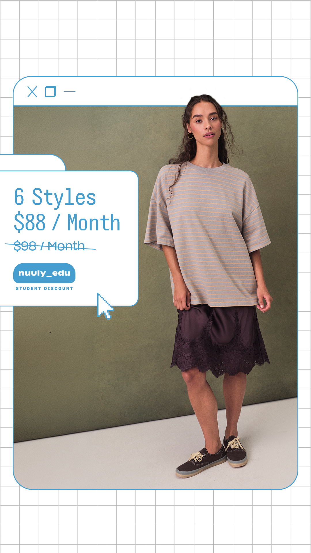 nuuly Facebook ad