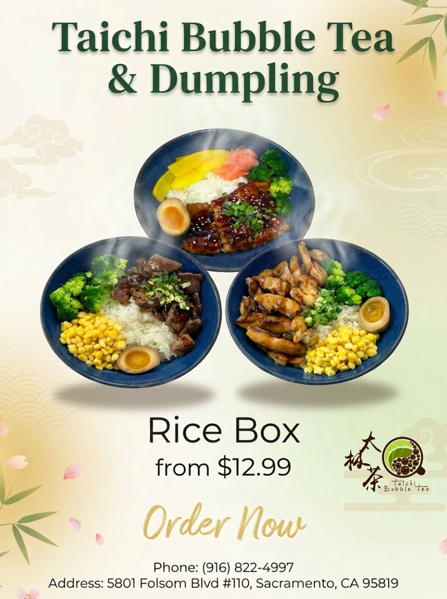 Taichi Bubble Tea - Sacramento Facebook ad