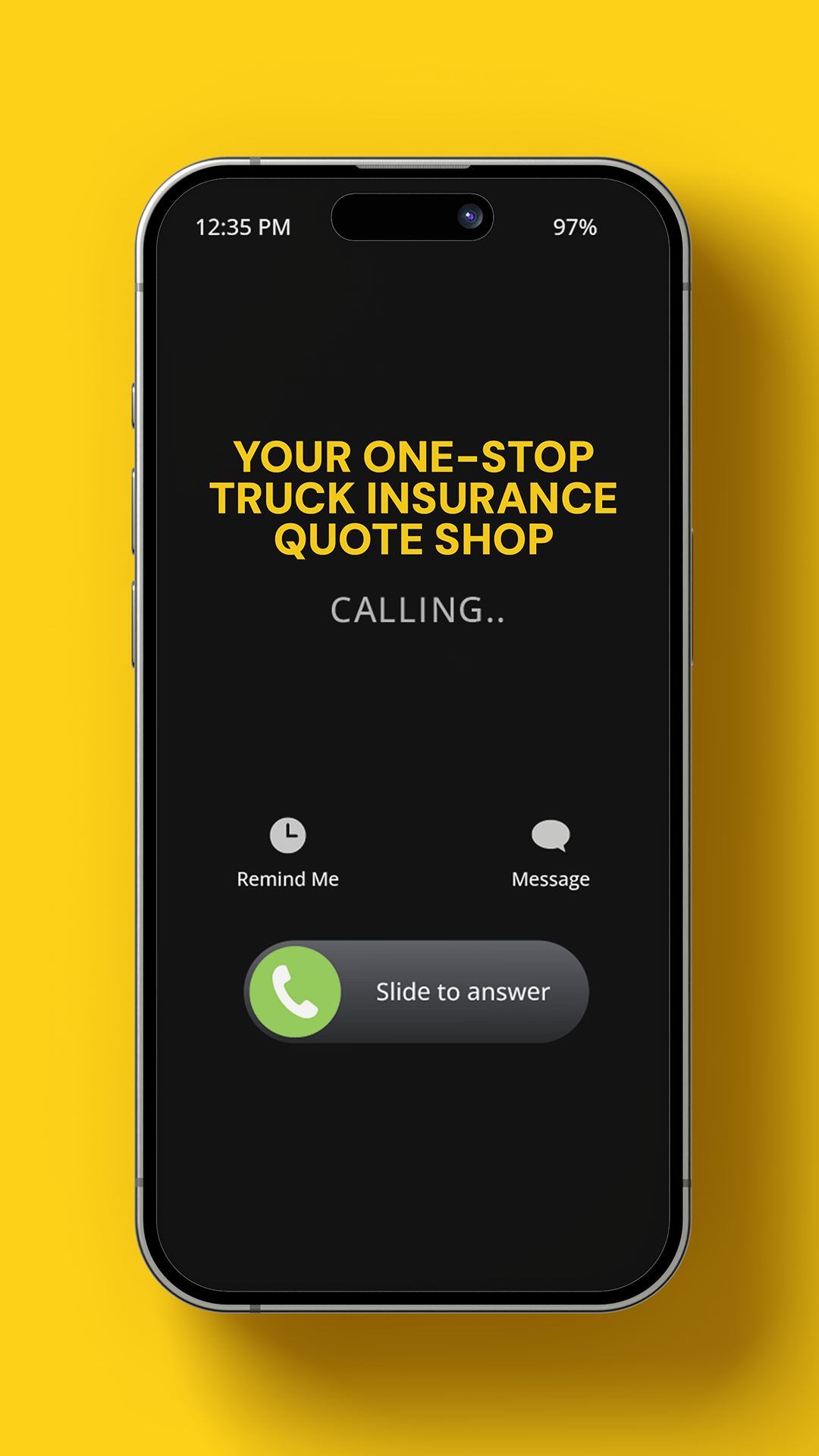 Commercial Truck Insurance - Headquarters Facebook ad