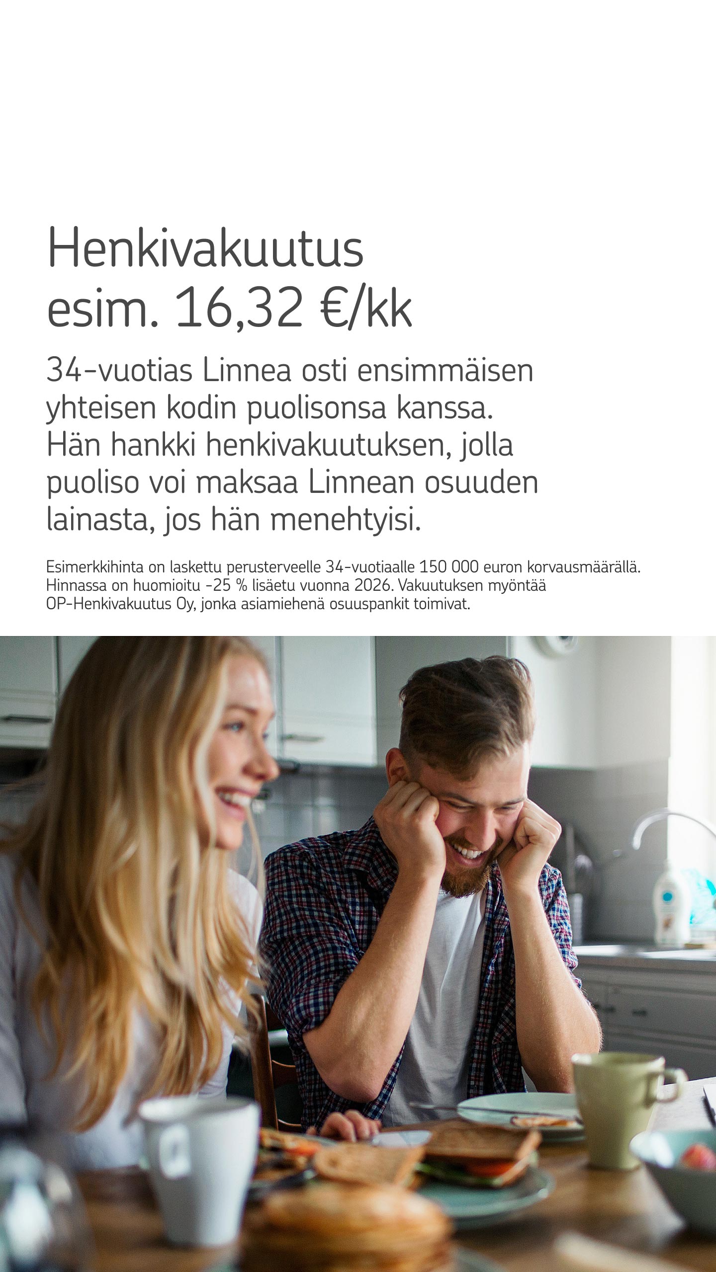 OP Pohjola Facebook ad from Feb 13, 2026
