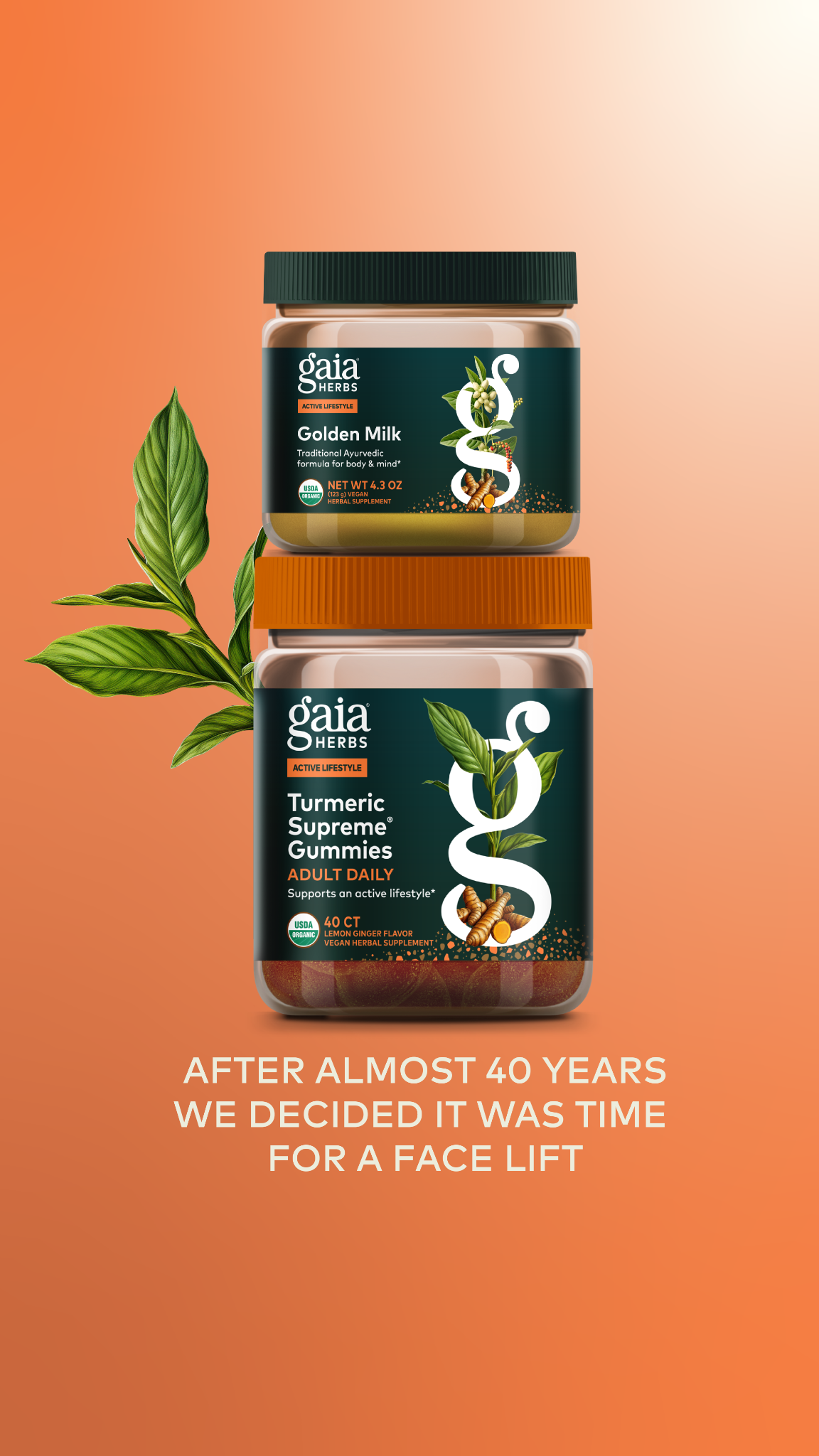 Gaia Herbs Facebook ad