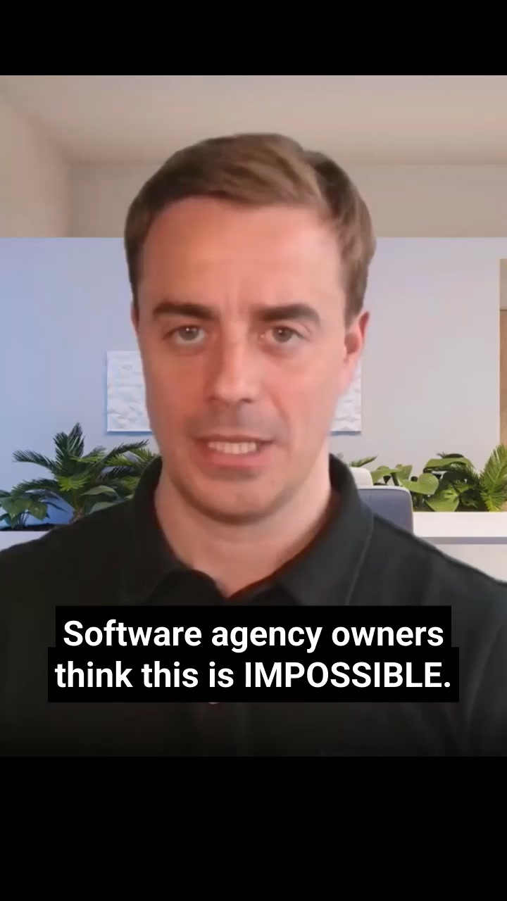 Flash Hub Facebook ad: Software agency owners think this is IMPOSSIBLE