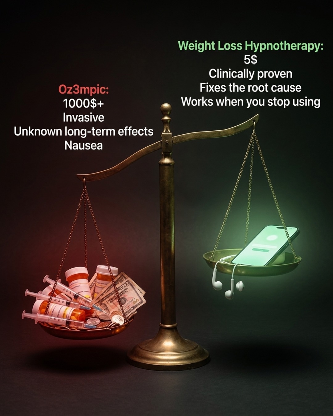 Hypnozio: power of hypnotherapy Facebook ad
