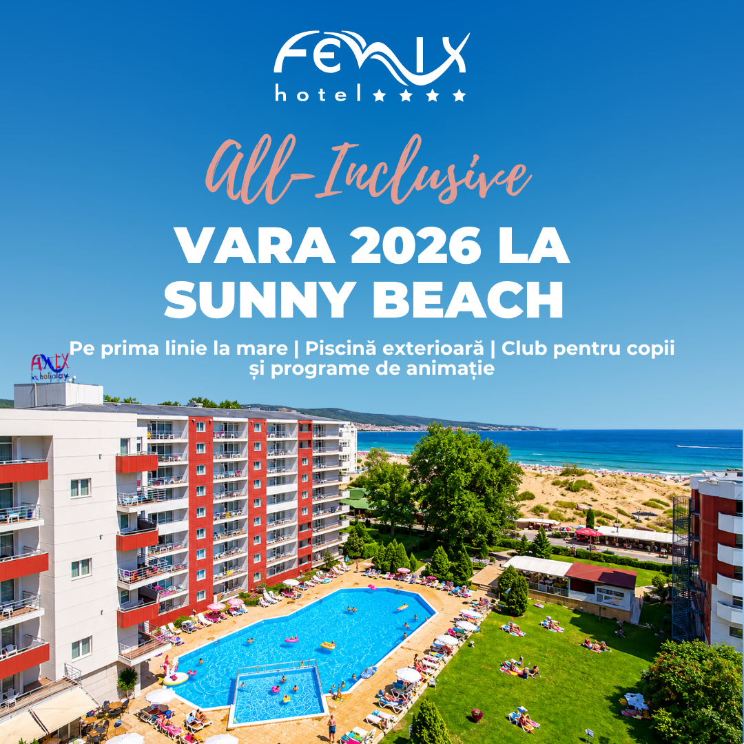 Hotel Fenix, Sunny Beach Facebook ad: Vacanța ta pe prima linie în Sunny Beach…