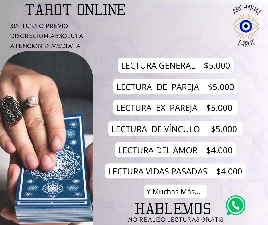 Arcanum - Lecturas de Tarot Arg Facebook ad: ¿Estás buscando respuestas inmediatas?