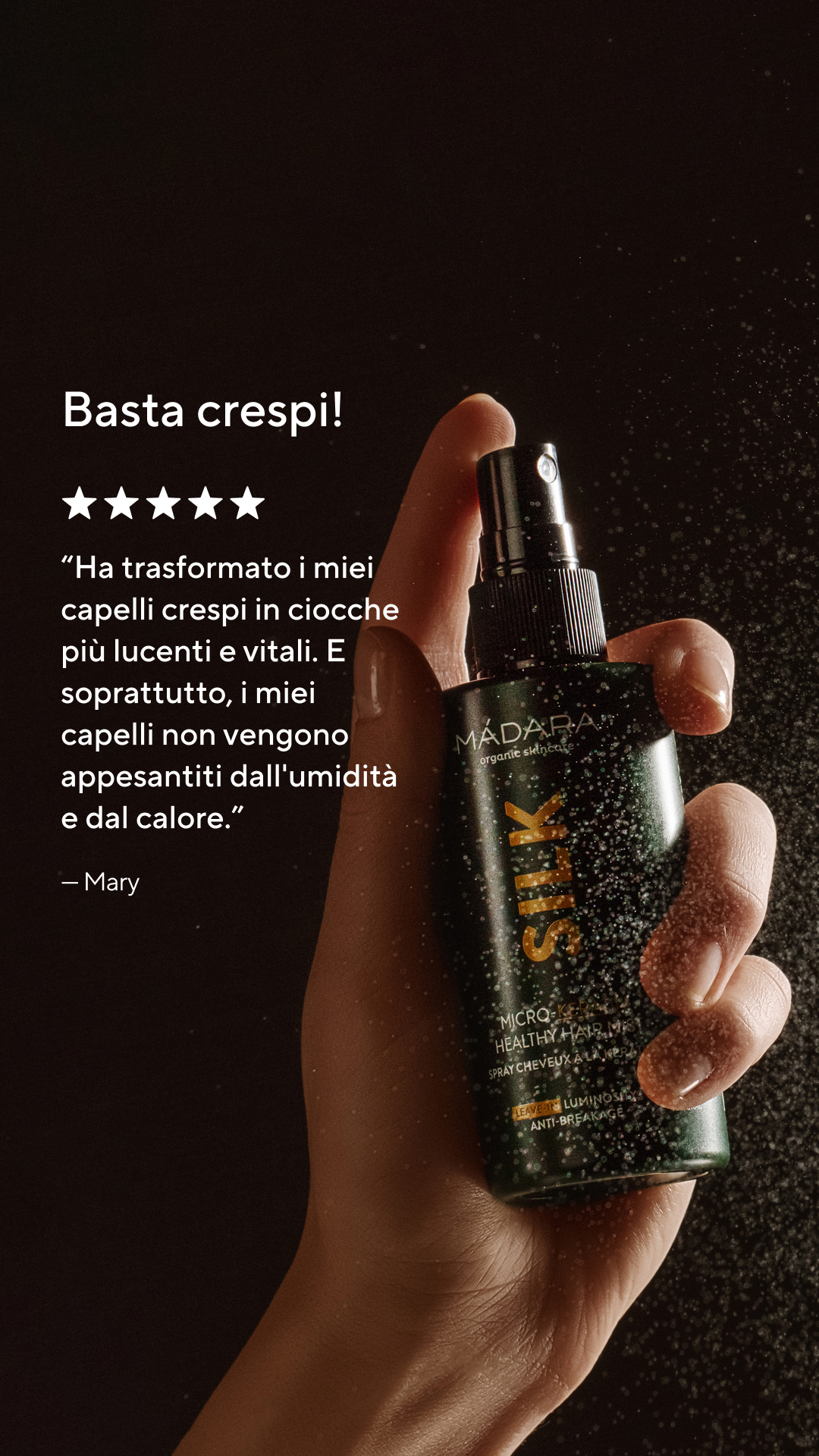Mádara Organic Skincare Facebook ad