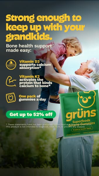 Grüns Facebook ad