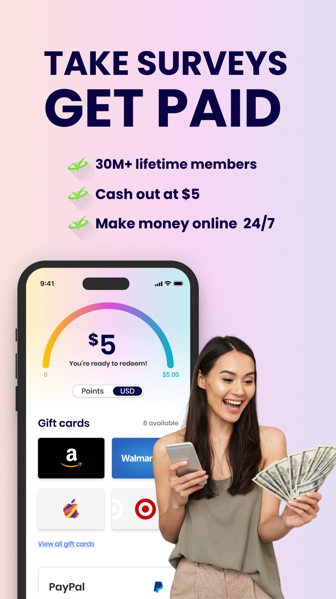 Survey Junkie Facebook ad from May 4, 2026