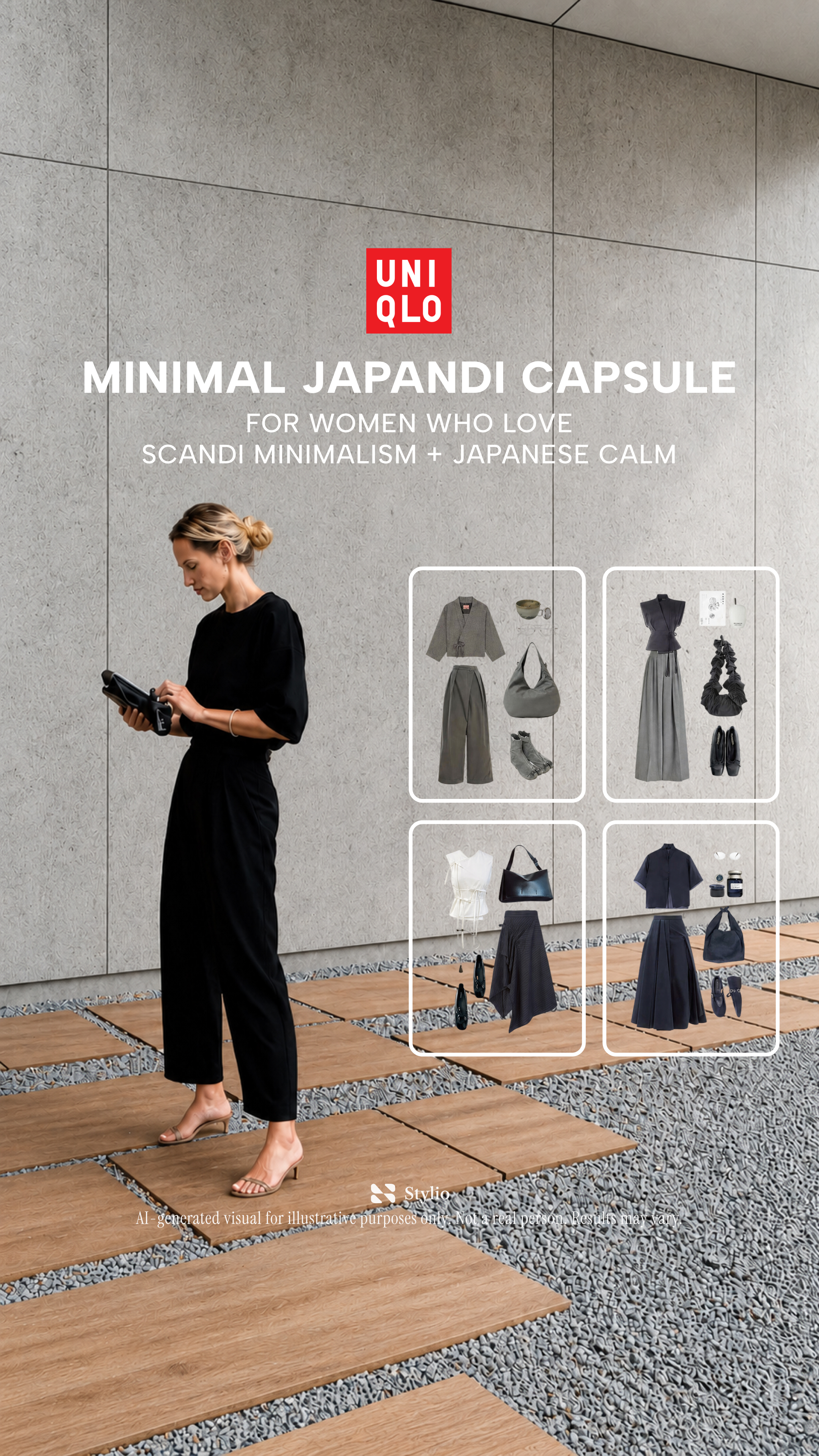 Stylio - Your Personal AI Stylist Facebook ad: Build a capsule that works