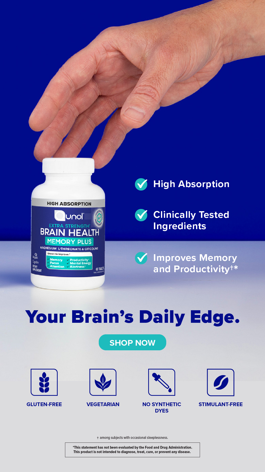 Qunol Facebook ad