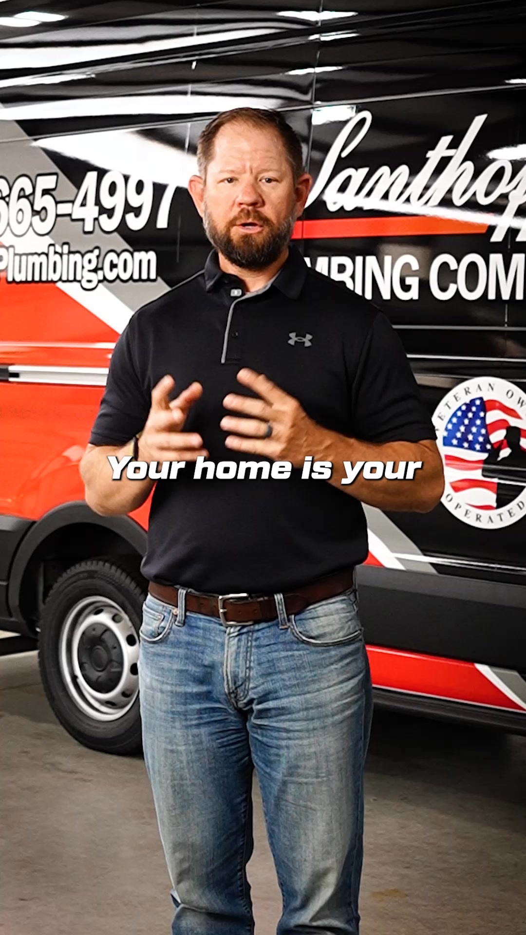 Santhoff Plumbing Company, Inc. Facebook ad: Houston's Trusted Plumbers Since 1974